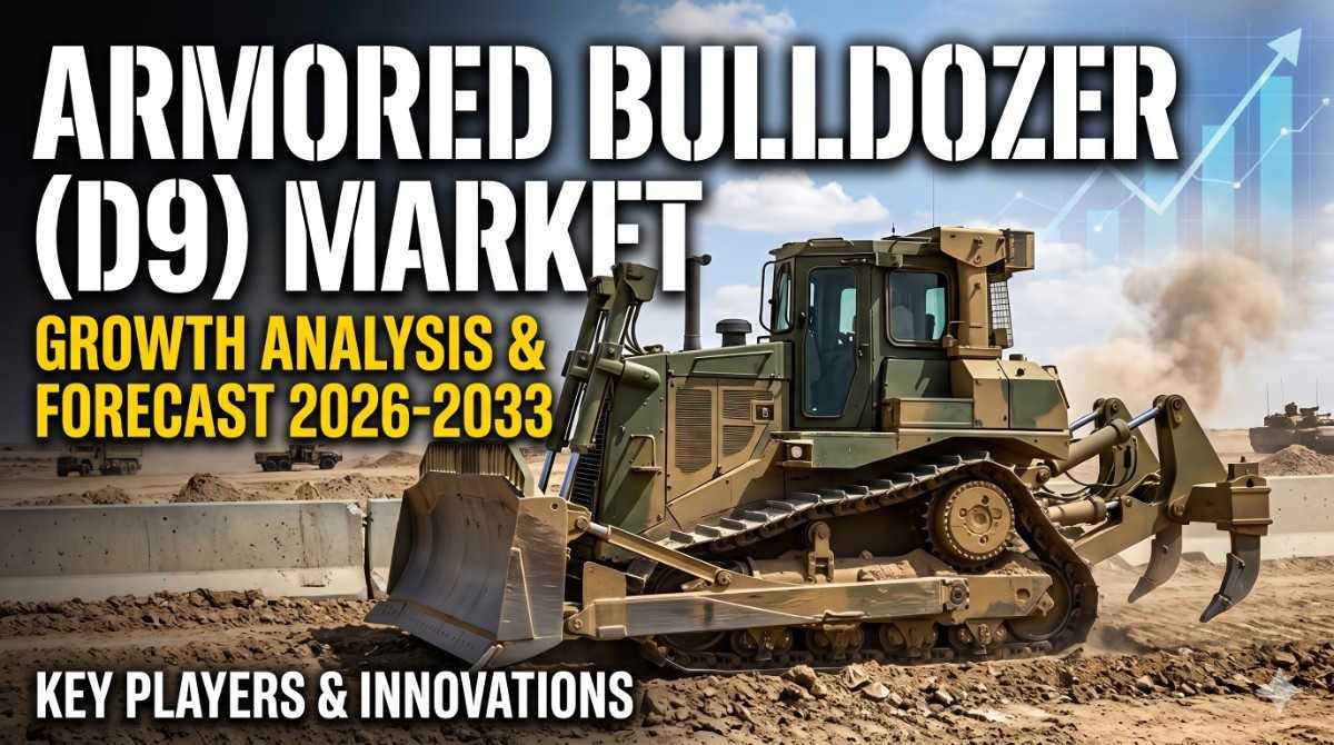 Armored Bulldozer (D9, CAT) Military Engineering Market Growth Analysis, Dynamics, Key Players And Innovations, Outlook And Forecast 2026-2034