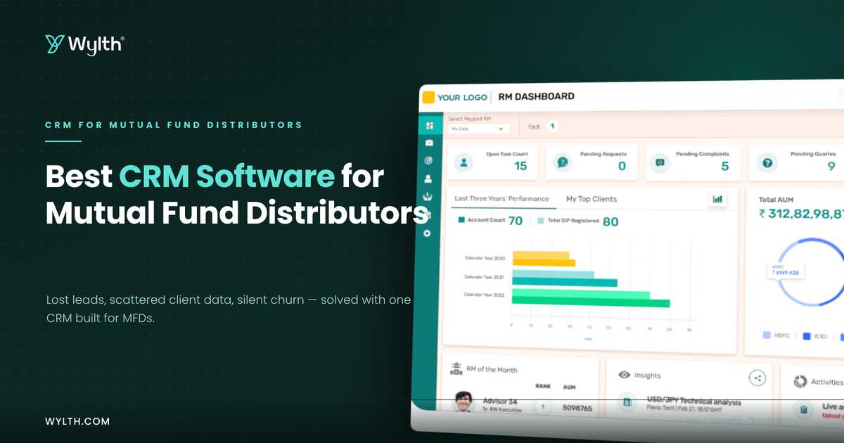 Best CRM Software For Mutual Fund Distributors In India