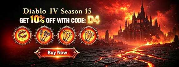 Buy Diablo 4 Items From U4GM To Finish Your S15 Build Faster