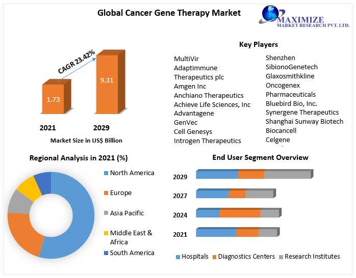Cancer Gene Therapy Market Latest Insights, Growth Rate, Future Trends, Outlook By Types, Applications, End Users