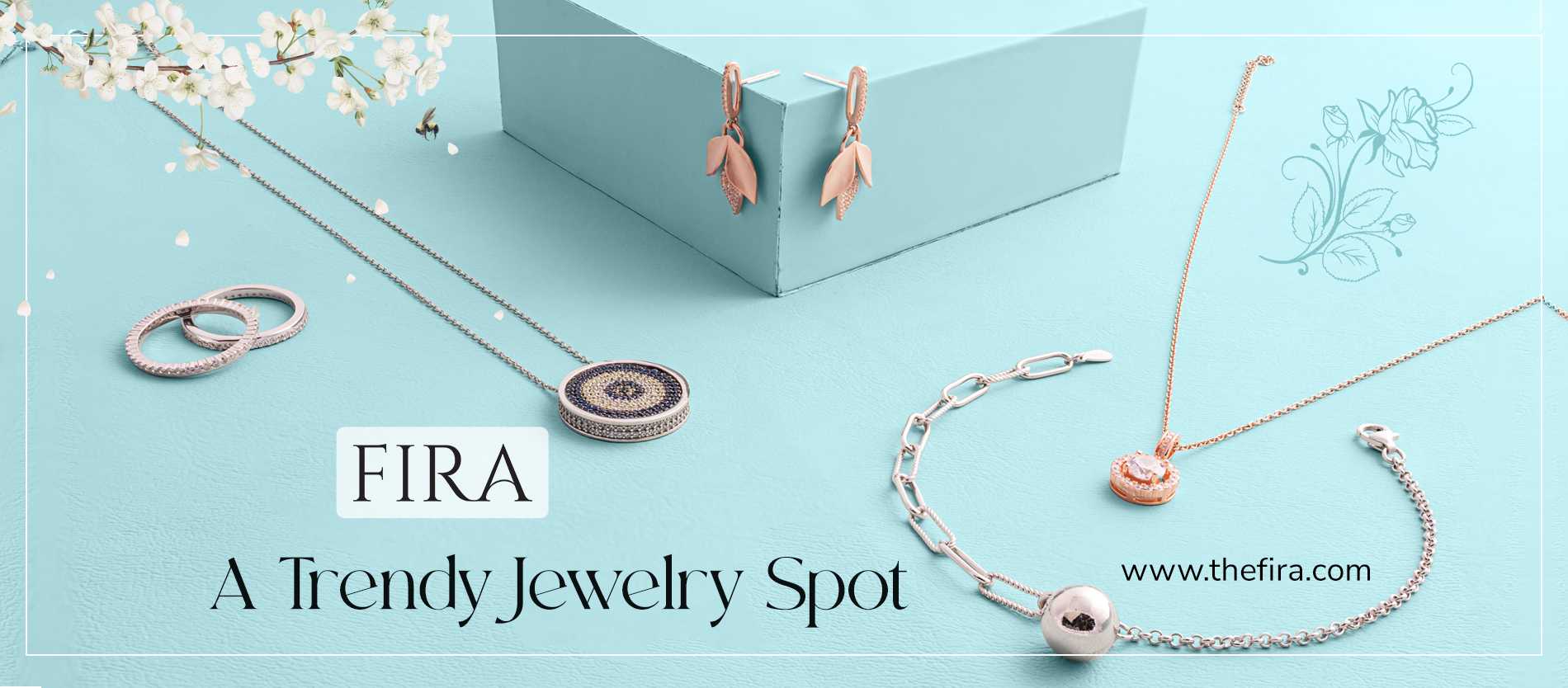 Explore The Finest Silver Jewellery Online At Fira