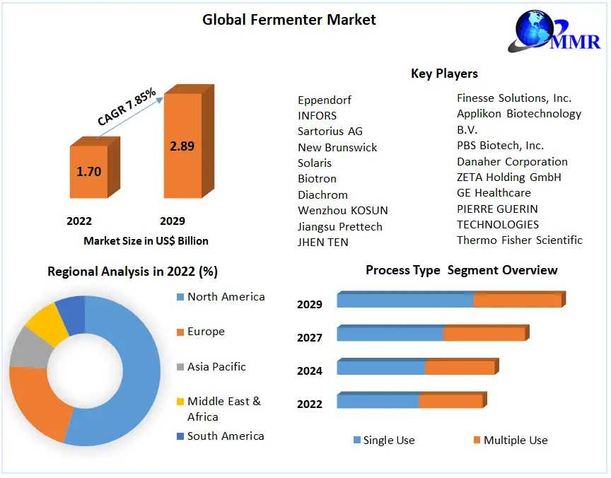 Fermenter Market Development, Key Opportunities And Analysis Of Key Players And Forecast 2029