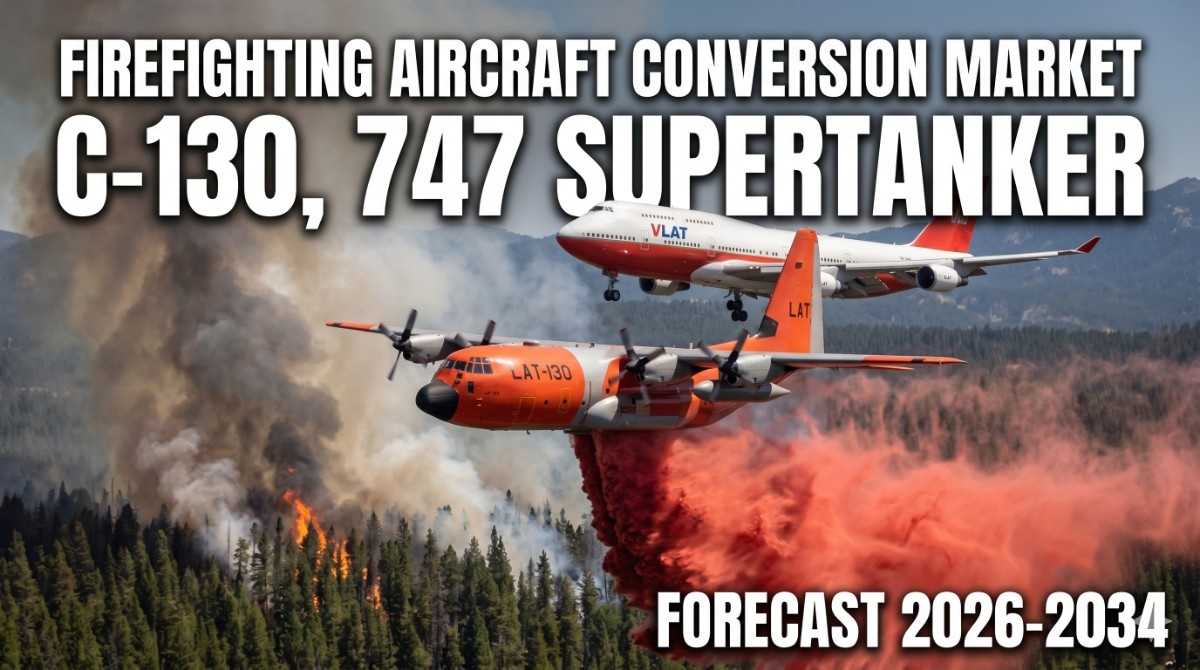 Firefighting Aircraft (C-130, 747 Supertanker) Conversion Market Growth Analysis, Dynamics, Key Players And Innovations, Outlook And Forecast 2026-2034