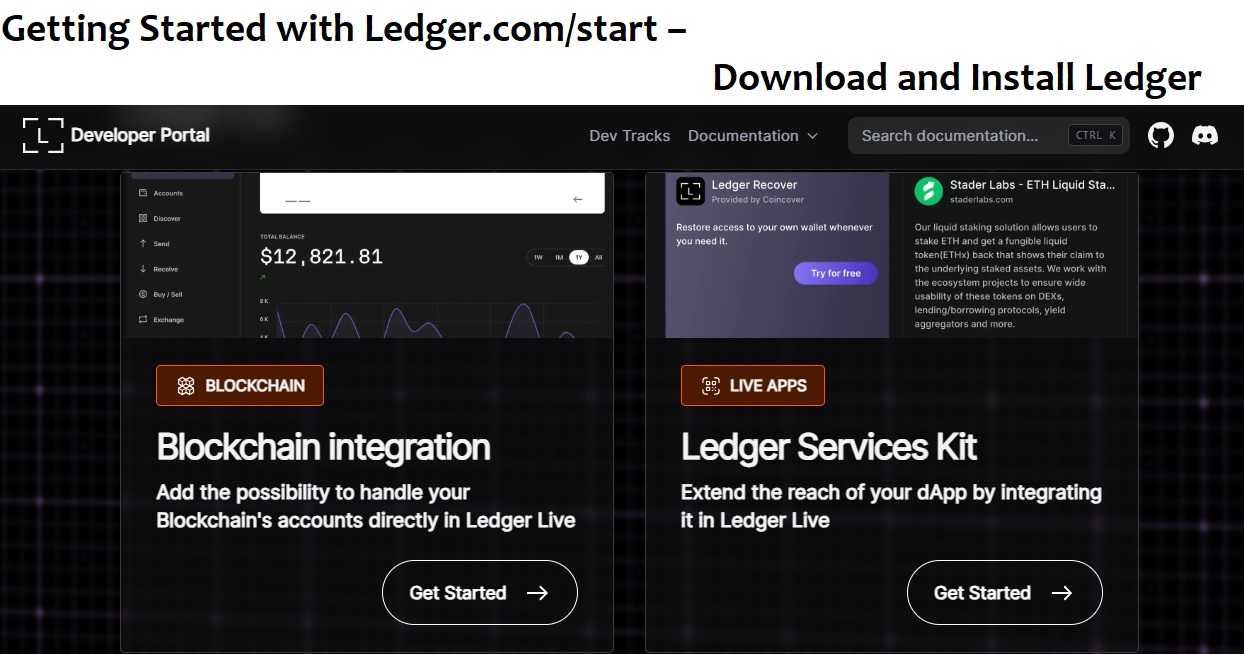 Getting Started With Ledger.com/start – Download And Install Ledger Live