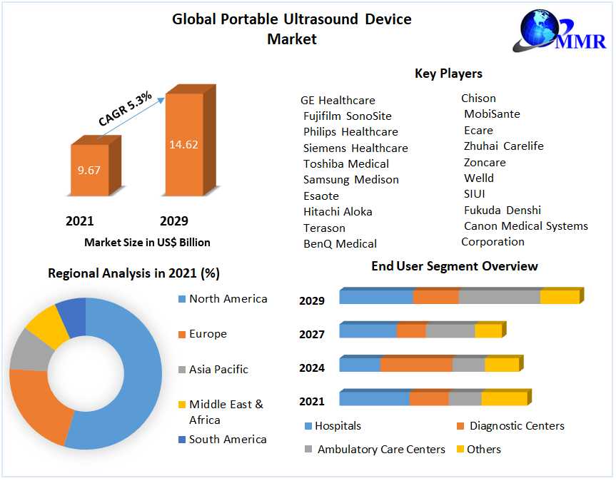 Global Portable Ultrasound Device Market  Size, By Industry 2021