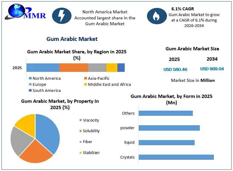 Gum Arabic Market: Natural Functional Ingredients Gain Ground