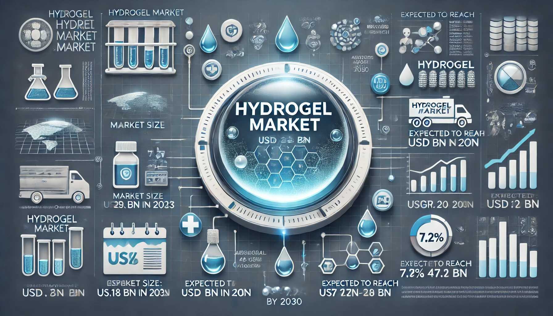 Hydrogel Market Analysis: Trends And Projections For $47.47 Bn Growth