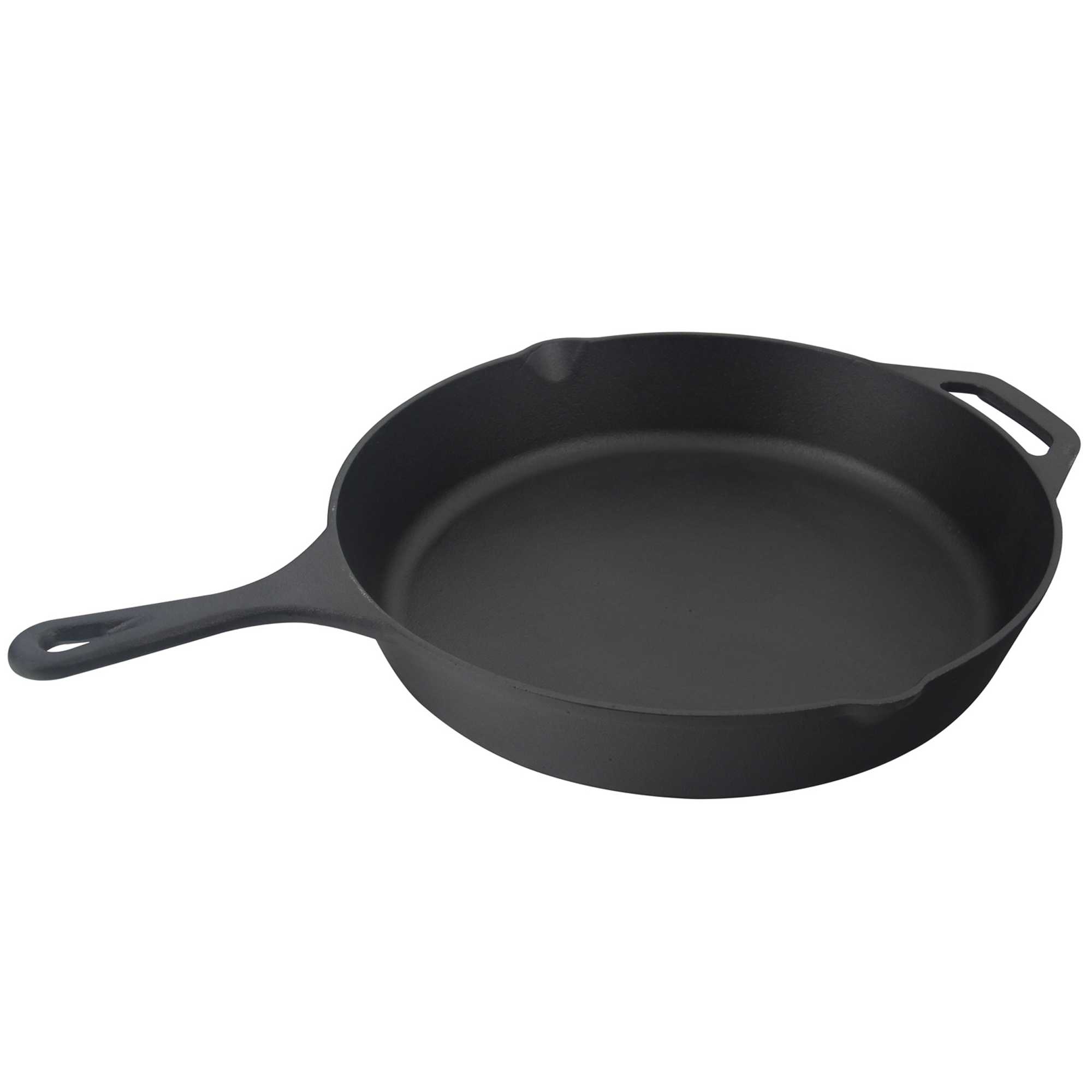 Jim Beam® Round Cast Iron Skillet – Pre-Seasoned, Superior Heat Retention, And Versatile For Stovetop, Grill, And Oven Use!