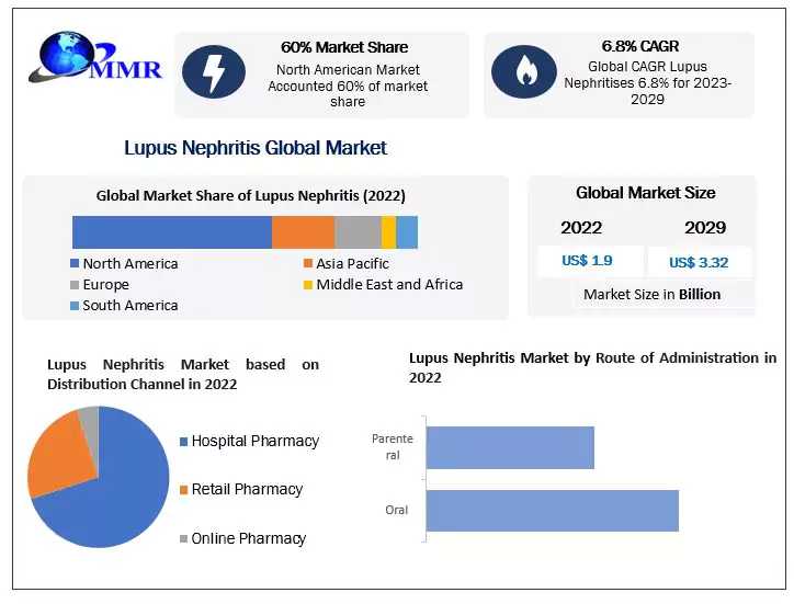 Lupus Nephritis Market Size, Segmentation, Analysis, Growth, Opportunities, Future Trends And Forecast 2029