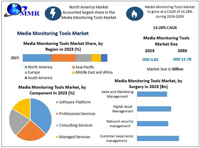 Media Monitoring Tools Market Size Growth Rate By Type, Application, Sales Estimates 2030
