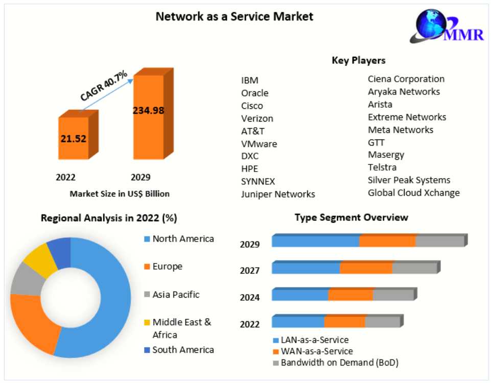 Network As A Service Market Incredible Growth Projections By 2024 To 2030