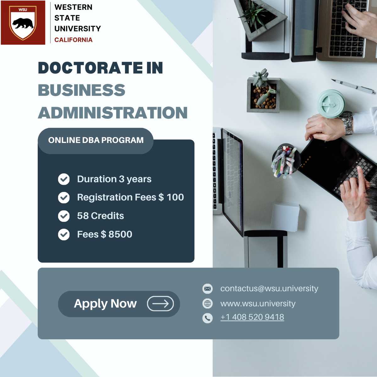Online DBA Program: A Pathway To Leadership And Innovation At Western State University