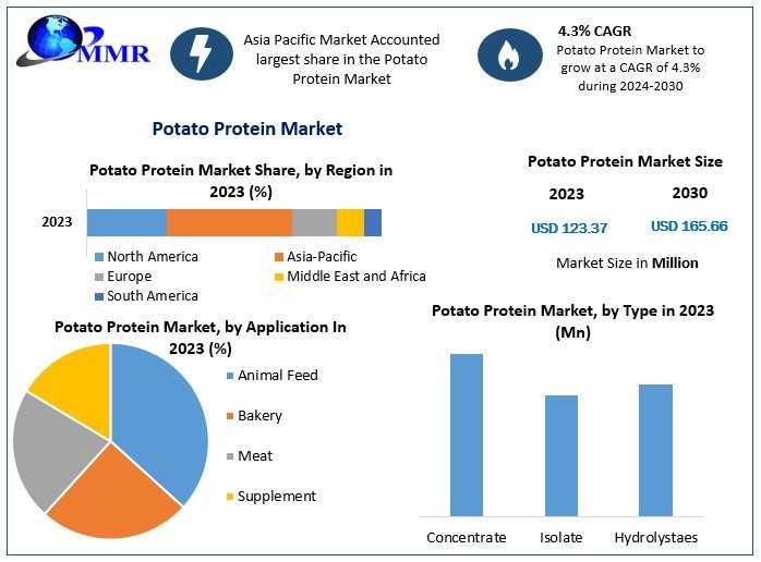 Potato Protein Market Growth, Trends, Size, Future Plans, Revenue And Forecast 2030