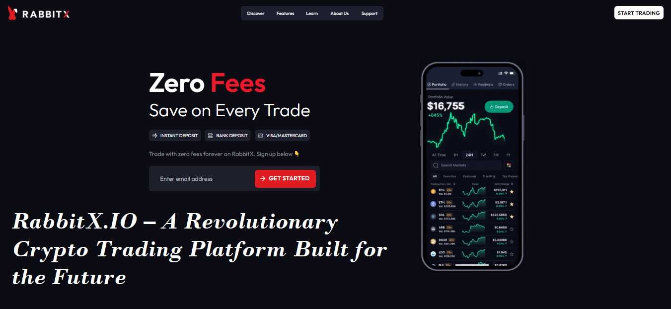 RabbitX.IO – A Revolutionary Crypto Trading Platform Built For The Future
