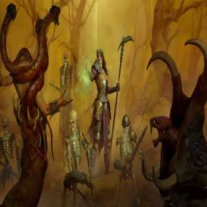 A Barbarian Character Encounters Diablo 4