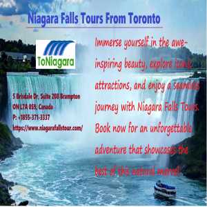 A Spectacular Journey From Toronto To Niagara Falls With Niagara Falls Tours