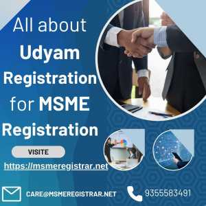 All About Udyam Registration For MSME Registration