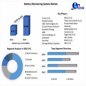 Battery Monitoring System Market  Size, Revenue, Future Plans And Growth, Trends Forecast 2029