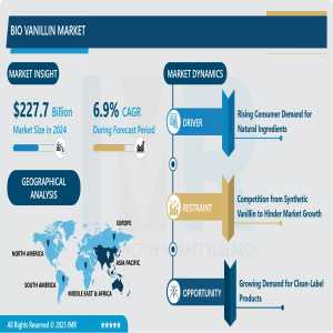 Bio Vanillin Market, Bio Vanillin Market Size, Bio Vanillin Market Share, Bio Vanillin Market Growth, Bio Vanillin Market Trends, Bio Vanillin Market Forecast Analysis