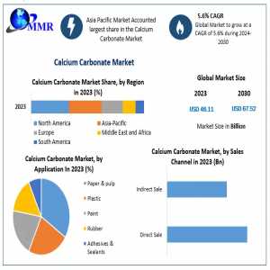 Calcium Carbonate Market: Innovations And Competitive Landscape Overview With 2024-2030 Forecast