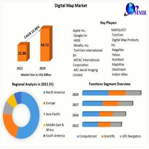 Digital Map Market Opportunity Assessments, Industry Revenue And Forecast 2029