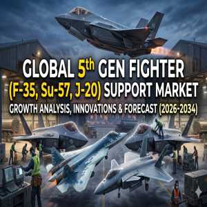 Fifth-Generation Fighter (F-35, Su-57, J-20) Support Market Growth Analysis, Dynamics, Key Players And Innovations, Outlook And Forecast 2026-2034