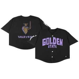 Golden State Valkyries Playa Society Baseball Jersey – Sporty Fashion That Makes A Statement