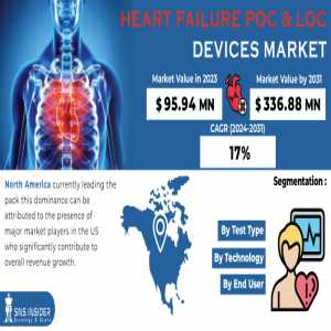 Heart Failure POC & LOC Devices Market Size, Share, Trends, Analysis, And Forecast 2024-2031
