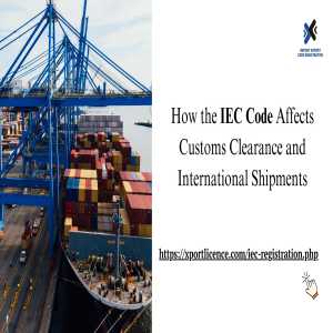 How The IEC Code Affects Customs Clearance And International Shipments