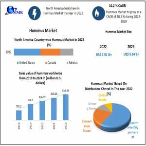 Hummus Market With Attractiveness, Competitive Landscape & Forecasts To 2029