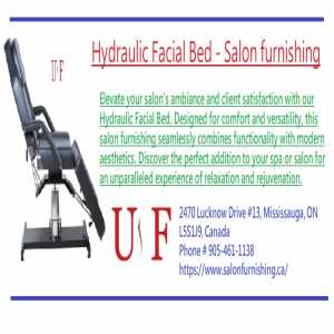 Hydraulic Facial Bed - Salon Furnishing