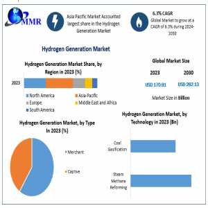 Hydrogen Generation Market Notable Developments, Potential Players & Worldwide Opportunities 2030