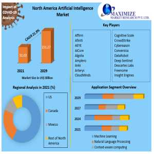 North America Artificial Intelligence Market Trends: Dominating AI Landscape By 2029