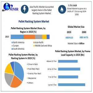 Pallet Racking System Market Share, Key Industry Players, Regional Insights, And Future Growth 2024-2030