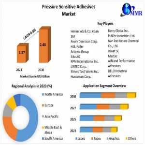 Pressure Sensitive Adhesives Market Application, Development Status, Share, Size, Analysis, And Forecast 2030