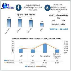 Public Cloud Service Market: Projected To Reach USD 1447.80 Billion By 2030 With 14.23% CAGR