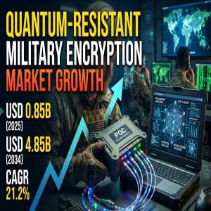 Quantum-Resistant Military Encryption Market Growth Analysis, Dynamics, Key Players And Innovations, Outlook And Forecast 2026-2034