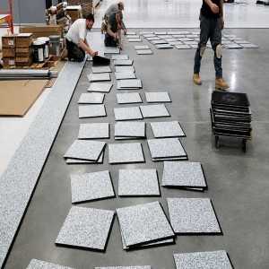 Replacing An ESD Floor Without Stopping Production