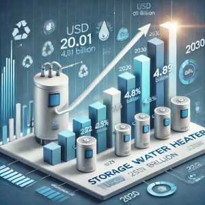 Storage Water Heater Market Projections: $20.01 Billion To $27.79 Billion Growth