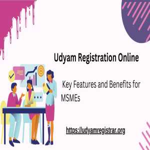 Udyam Registration Online: Key Features And Benefits For MSMEs