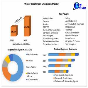 Water Treatment Chemicals Market With Attractiveness, Competitive Landscape & Forecasts To 2029