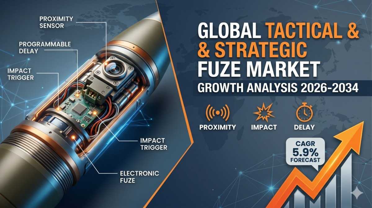 Tactical & Strategic Fuze (Proximity, Impact, Delay) Market Growth Analysis, Dynamics, Key Players And Innovations, Outlook And Forecast 2026-2034