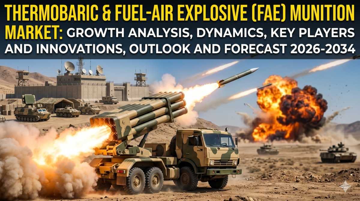 Thermobaric & Fuel-Air Explosive (FAE) Munition Market Growth Analysis, Dynamics, Key Players And Innovations, Outlook And Forecast 2026-2034