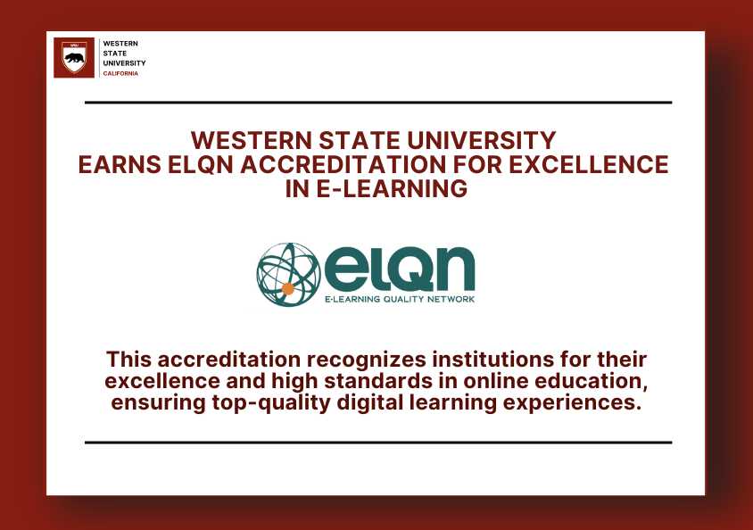 Western State University, California Pioneering Global Education For A New Generation -WSU University