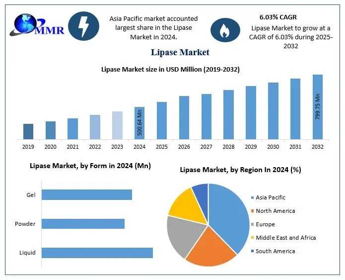 What’s Driving The Global Surge In Lipase Demand?
